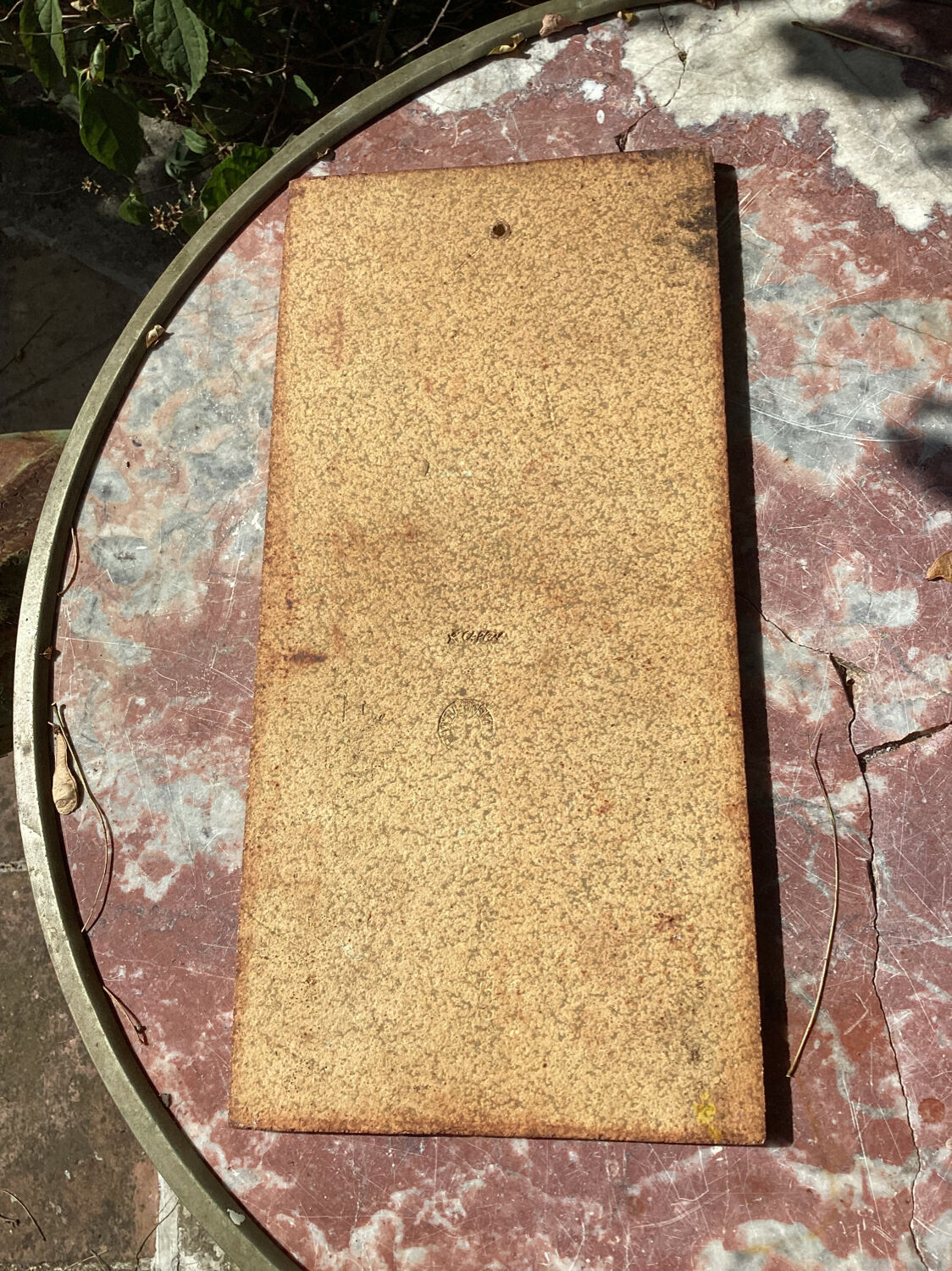 Roger Capron stoneware plaque