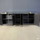Vintage brass credenza by Belgochrom, 1980s