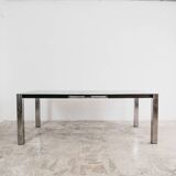 Table à manger extensible Giovanni Offredi Saporiti design années 70