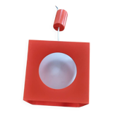 Suspension cube space age Richard Essig, type 4022, vintage années 70