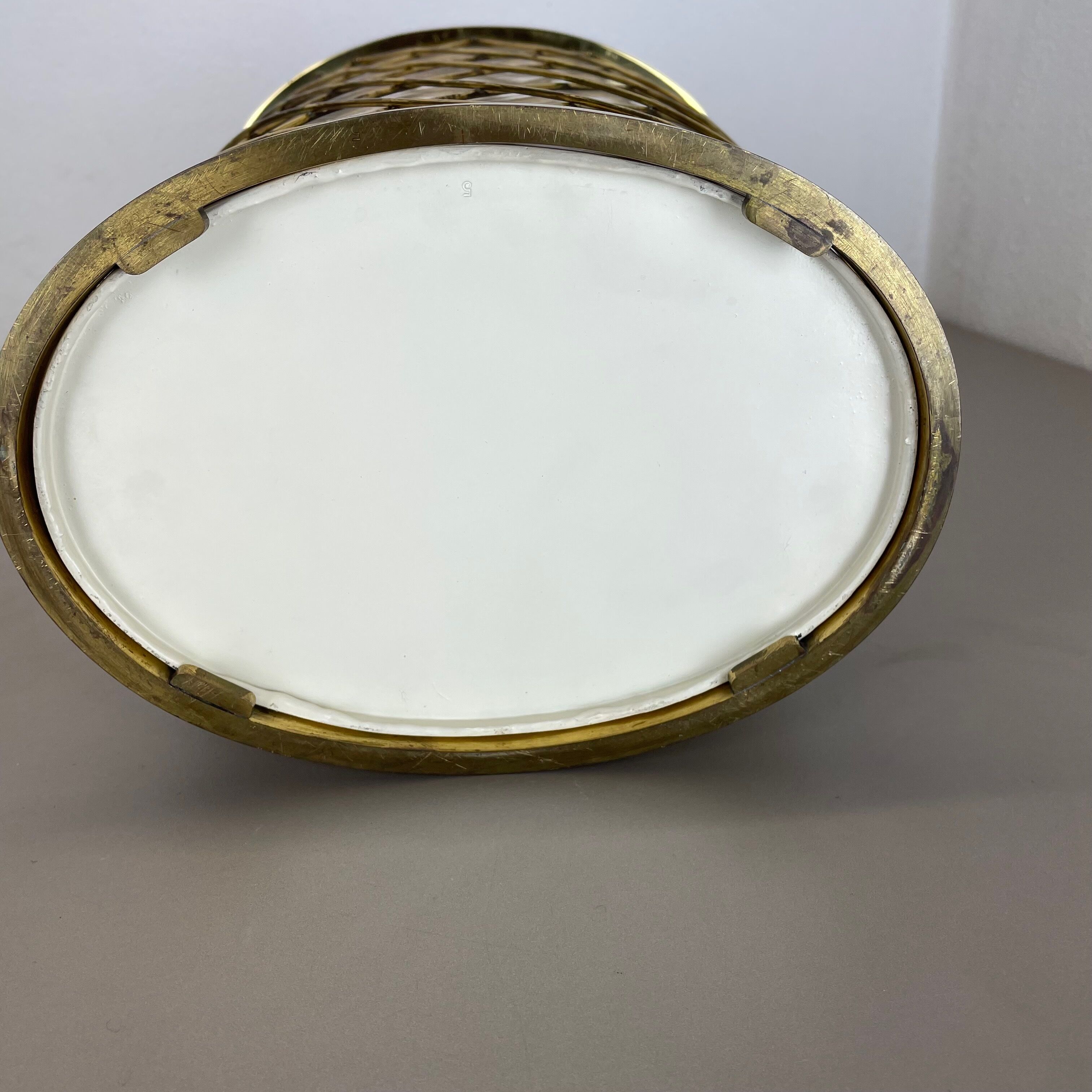 Original 1950s brass Umbrella Stand by Vereinigte Werkstätten München, Germany