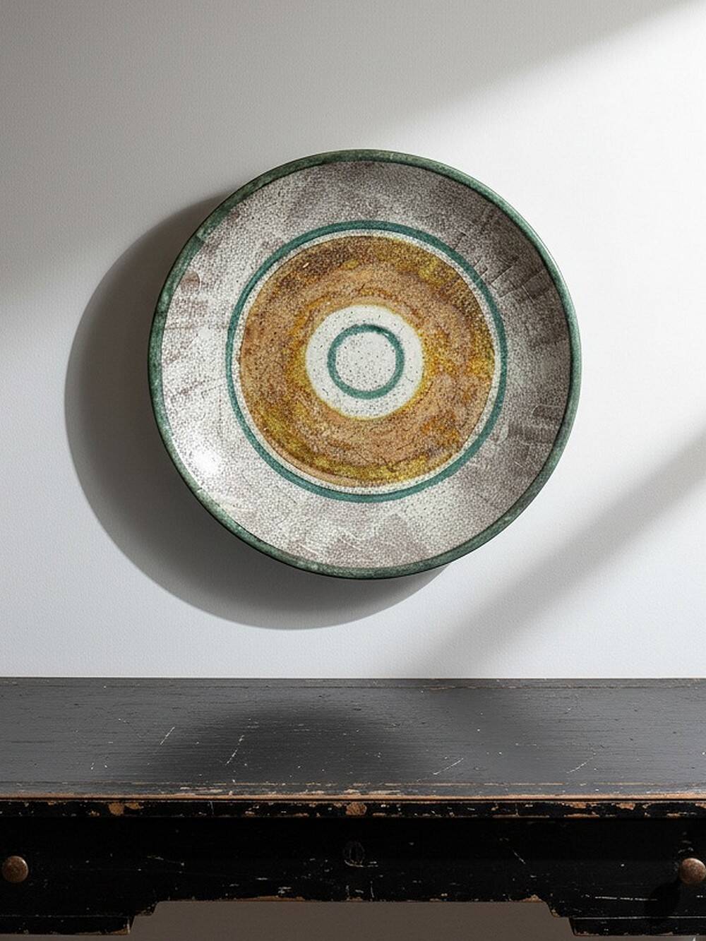 Coupe en céramique d'art, années 50-60