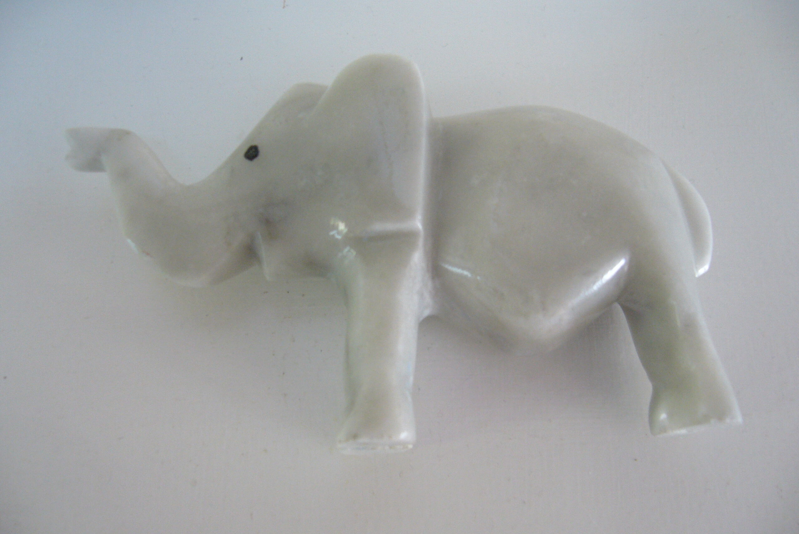 Ancient marble elephant toy