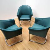 Slitta Slinan armchairs, Poltrona Frau