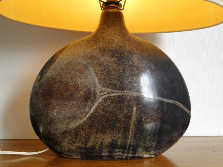 Anne and Pierre ROSET Monteyroux Ceramic Table Lamp France