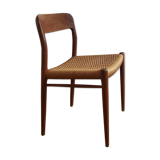 Model chair 75 in teak and rope by Niels Otto Moller