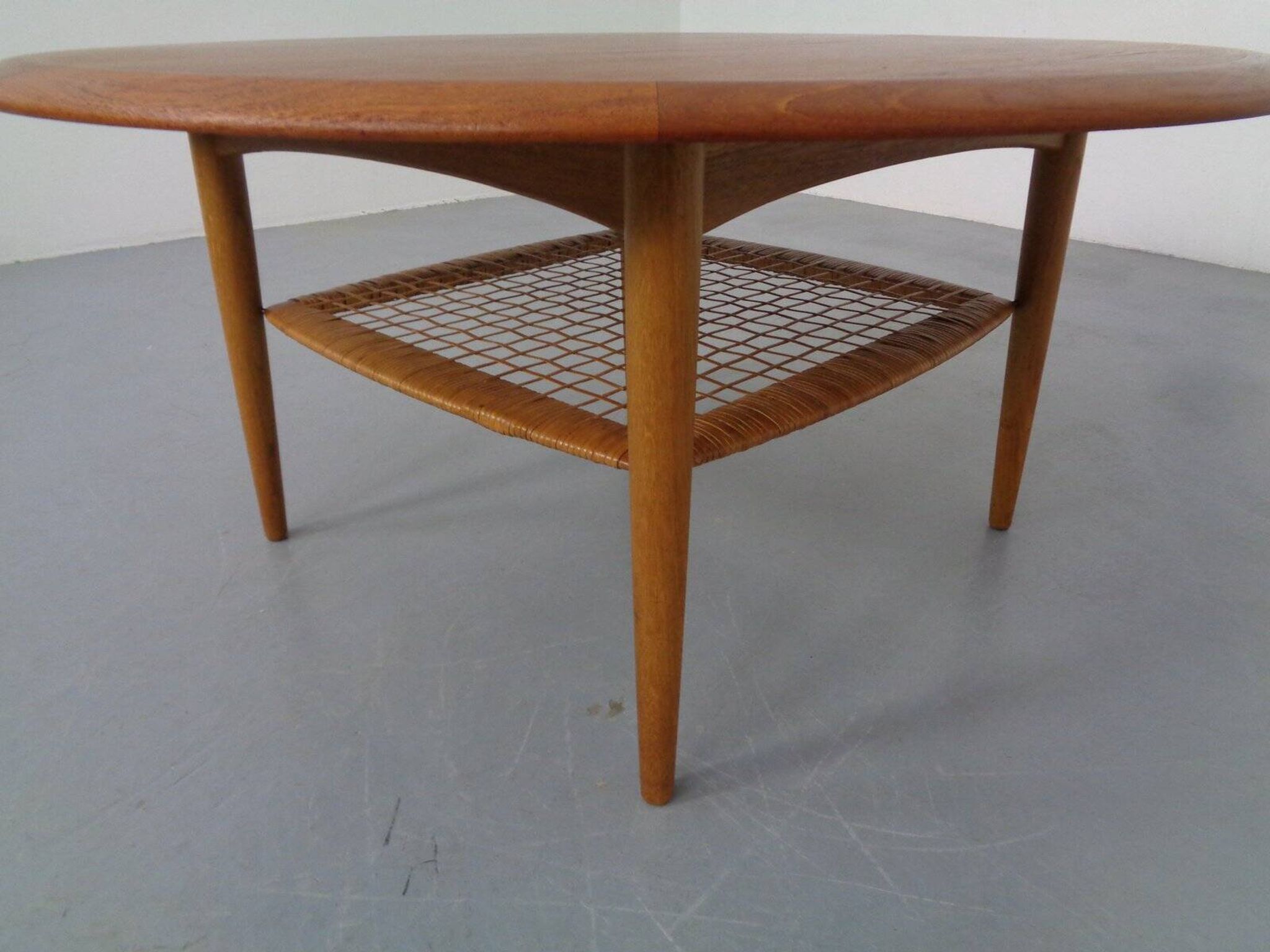 Teak Coffee Table by Johannes Andersen for CFC Silkeborg, Denmark, 1960s