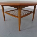 Teak Coffee Table by Johannes Andersen for CFC Silkeborg, Denmark, 1960s
