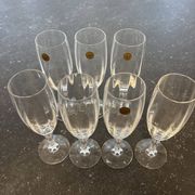 Flûtes en cristal