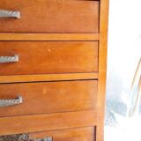 Vintage art deco chest of drawers