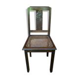Chaise de table en cannage