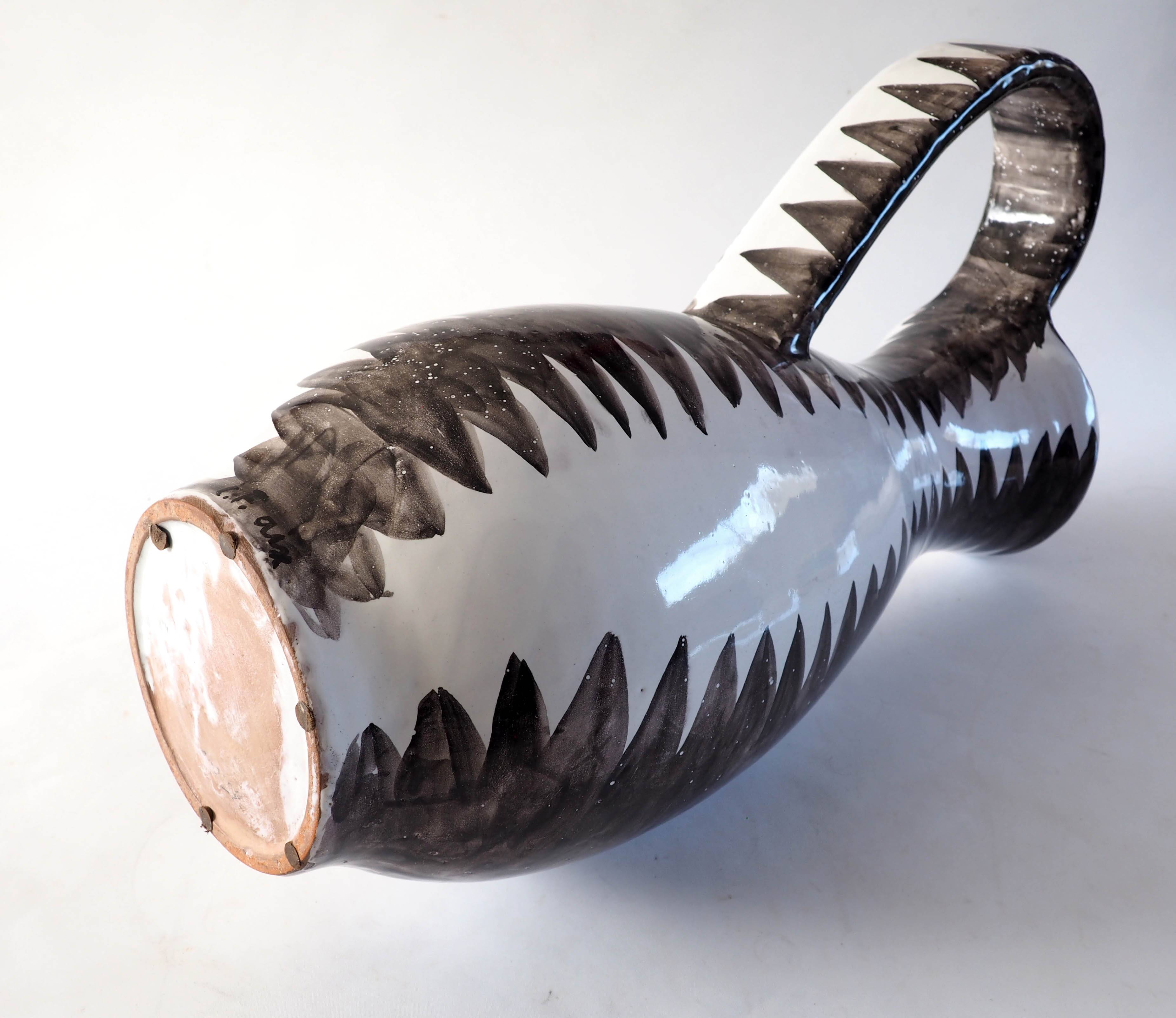 Giant vase sculpture C. Fernandez 1950