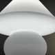 Set of 2 mushroom lamps, opal glass, Glashütte Limburg, Germany, 1970s