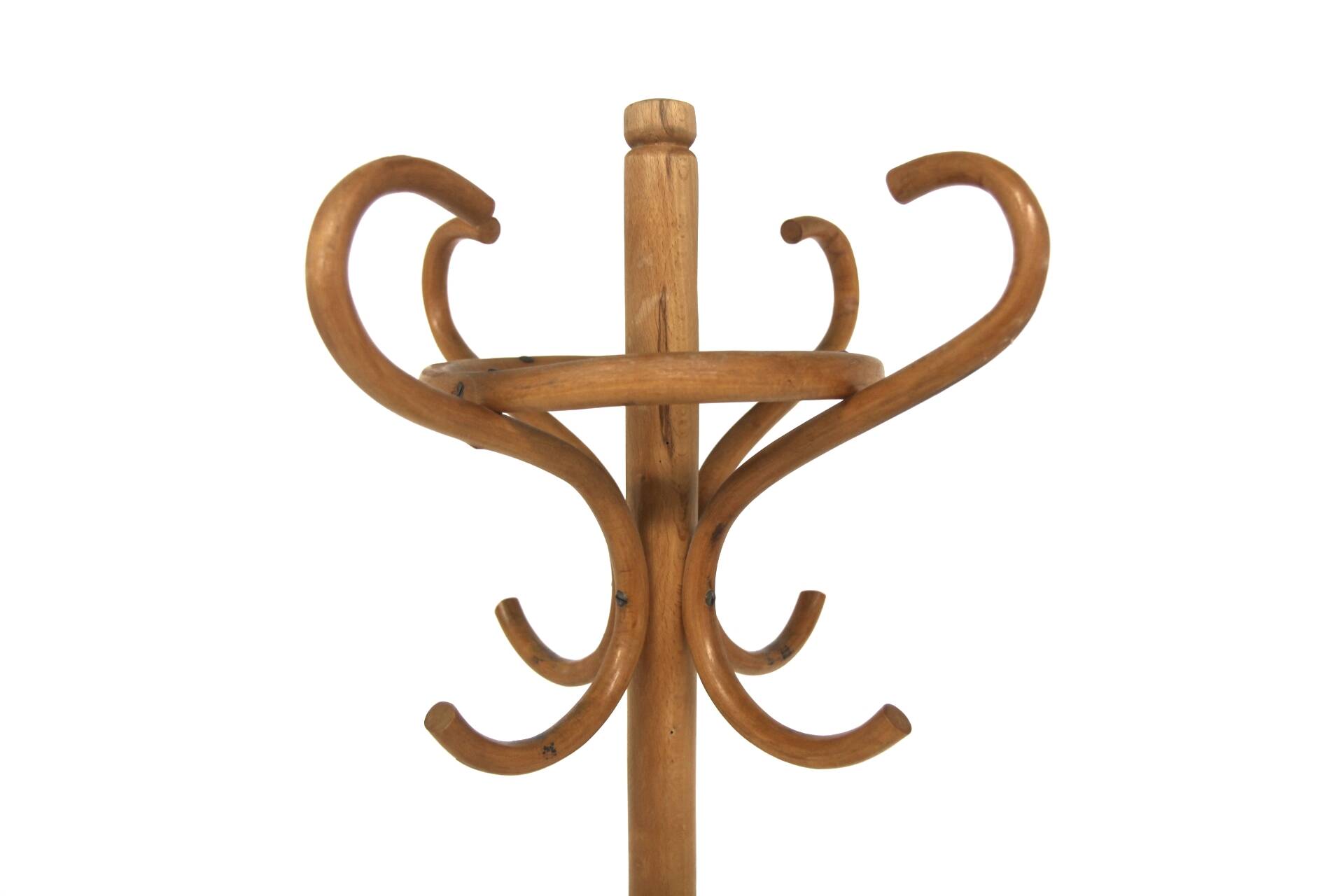 Parrot coat rack in beech, Sweden, 1960