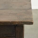 Antique 18th century Southern European coffee table made of chestnut wood