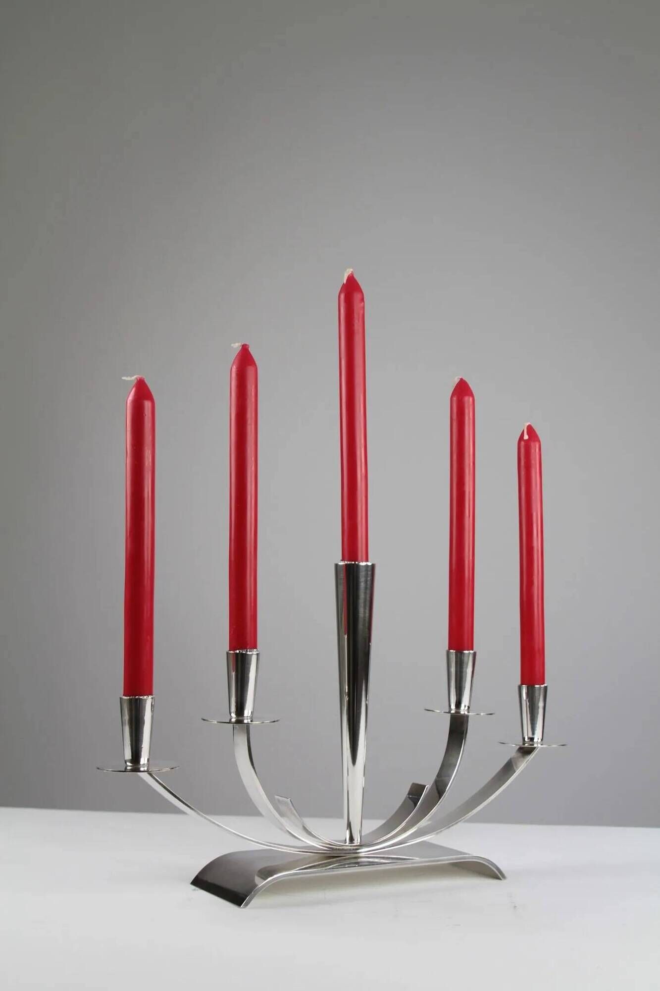 Candelabra model 3240-88 by Walter Andersson for Ystad-Metall, Sweden, 1950s