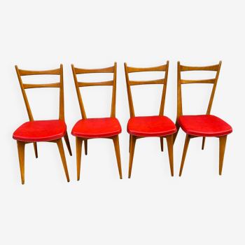 Ensemble de 4 chaises