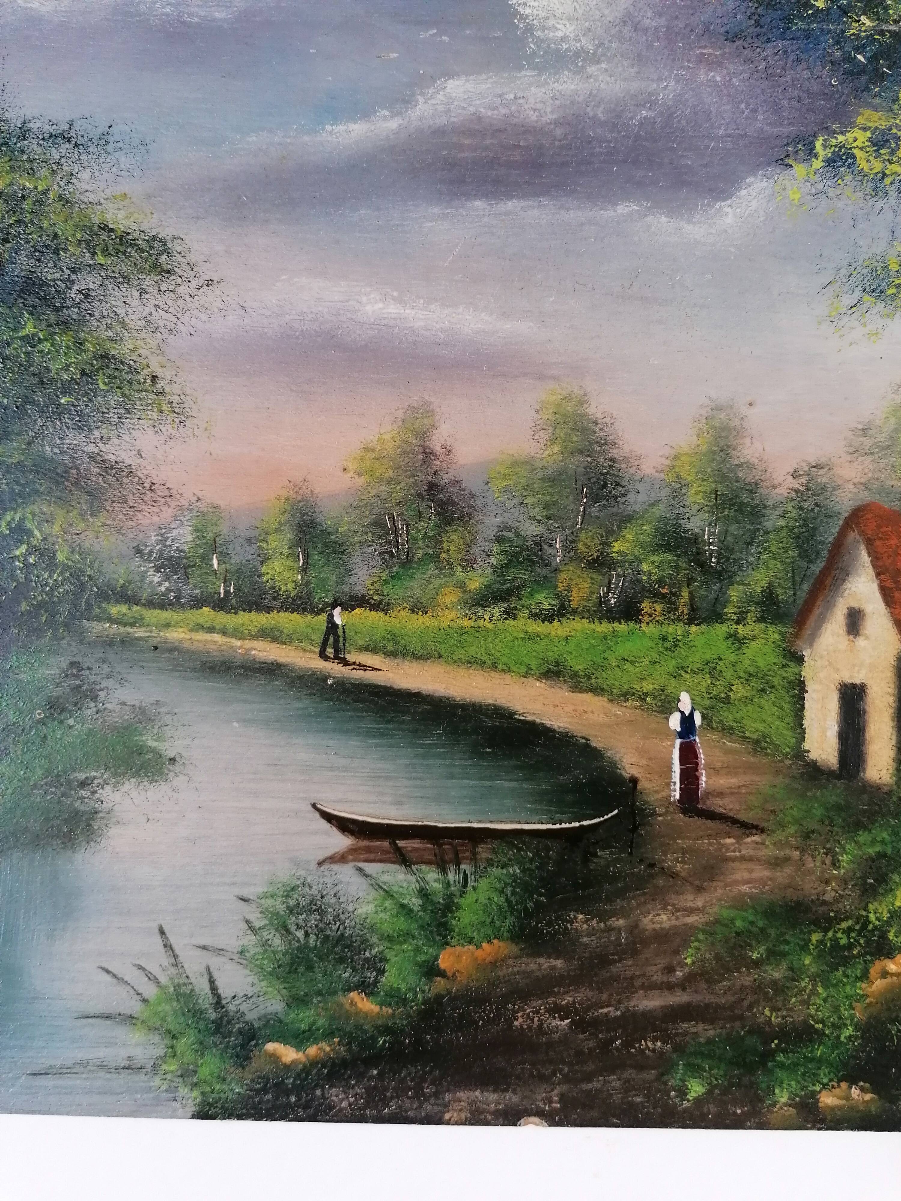 Painting by Soirant 19th century