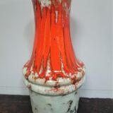 Vase Germany with casting glaze