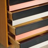 U 458 pink and grey sideboard by Jiri Jiroutek for Interier Praha 1960