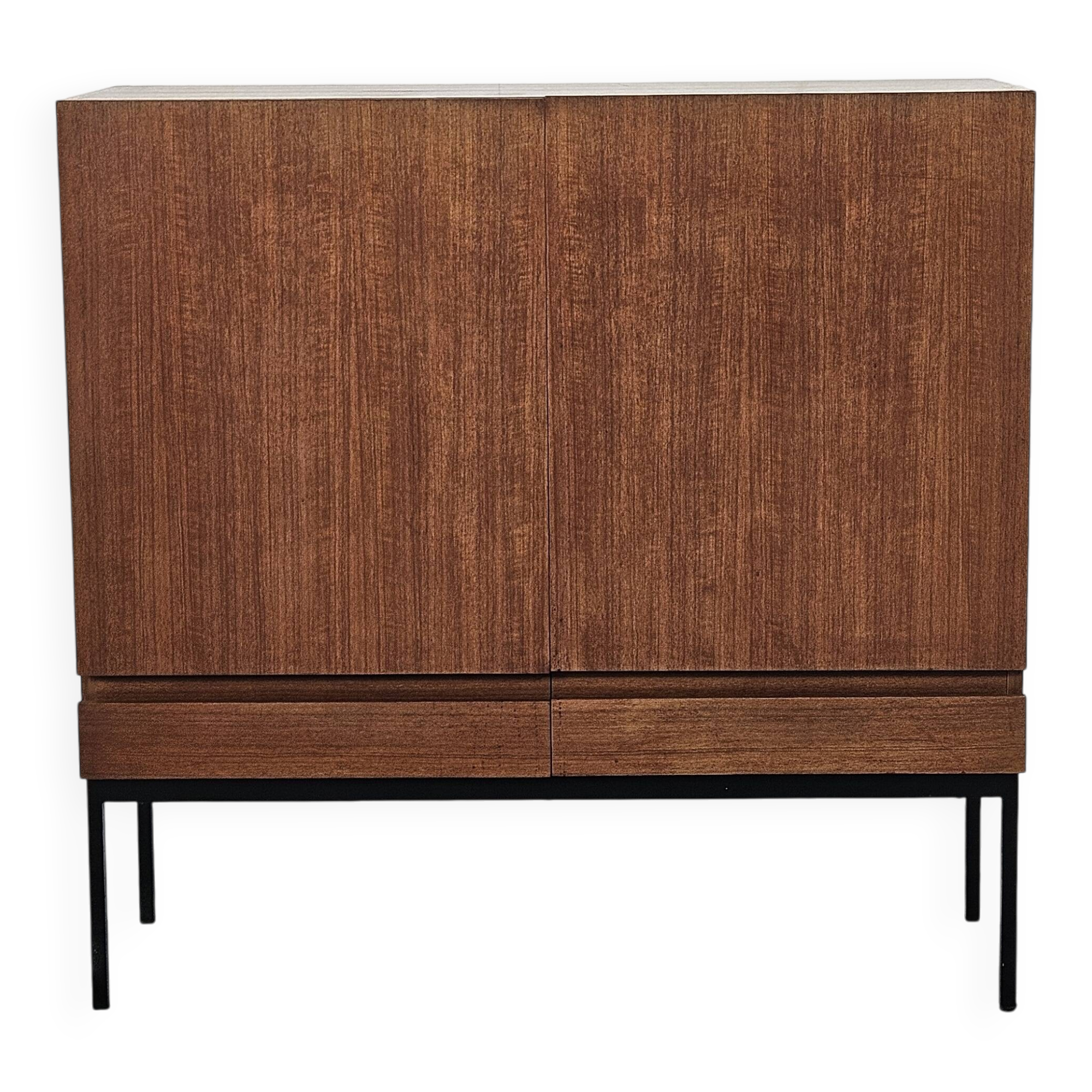 S21 highboard by Dieter Waeckerlin in teak, 1960s.