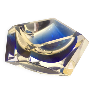 Superbe cendrier Murano Flavio Poli