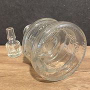 Glass bottle marked sisto liquor antica specialita del trulli