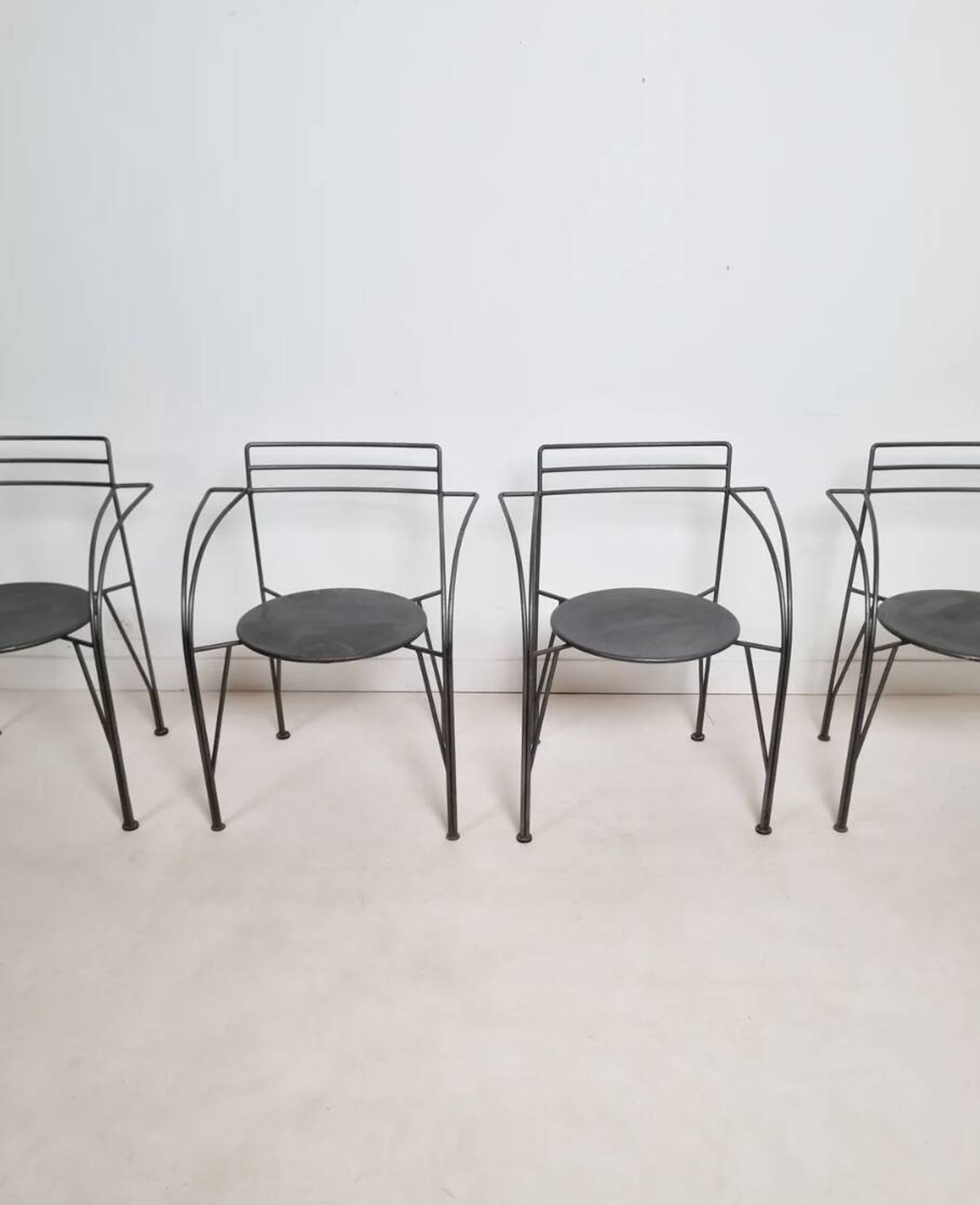 Ensemble de 4 fauteuils par Pascal Mourgue pour Fermob