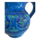 Rimini Blu Ceramic Pitcher by Aldo Londi for Bitossi