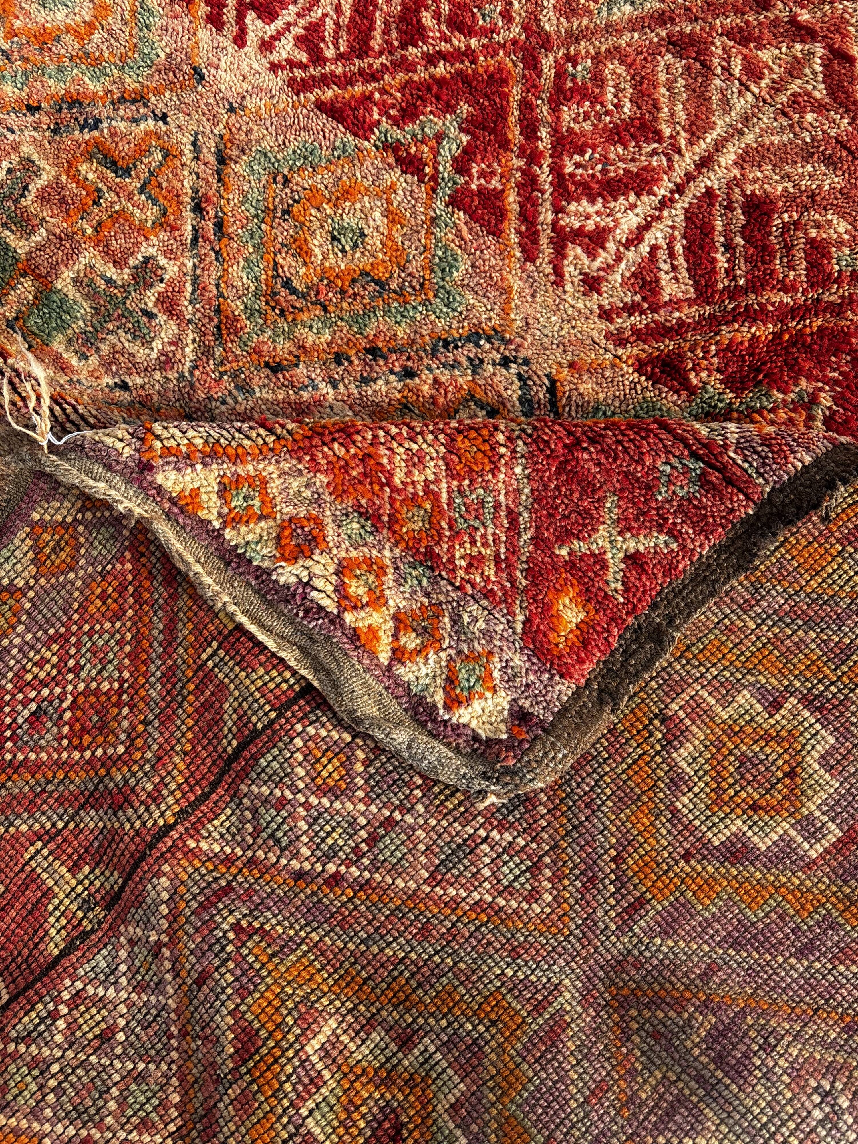 Vintage Boujad Berber rug