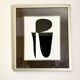 Vasarely and 1973 under glass