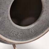 Large and beautiful table lamp in grey-green ceramic by Einar Johansen (EJ) 1970-80s.