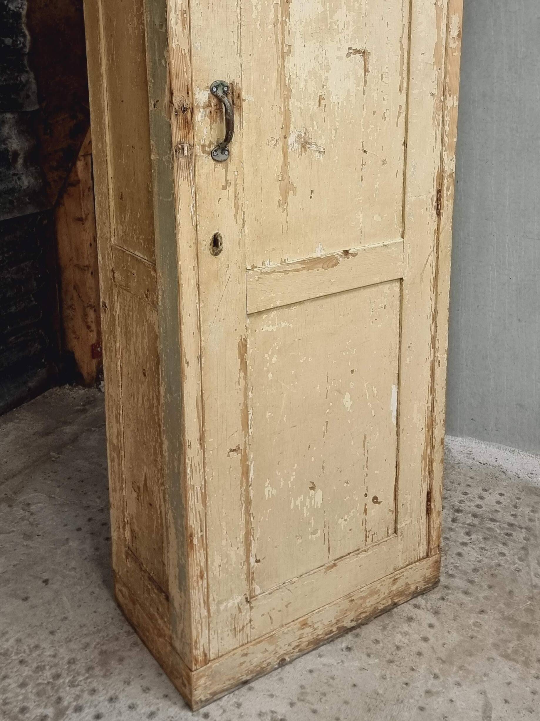Antique cabinet wardrobe kitchen cupboard 72x200 cm