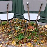 Pair of chairs in formica
