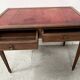 Louis XVI style desk in stained beech, 20th century.