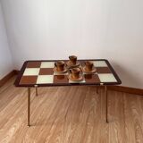 Checkerboard coffee table