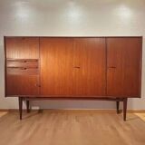 Vintage sideboard (year 60-70) in teak with incorporated secretary