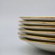 Gien plates with floral decoration