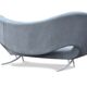 Beautiful sofa "Victoria and Albert" by Ron Arad for Moroso retaped