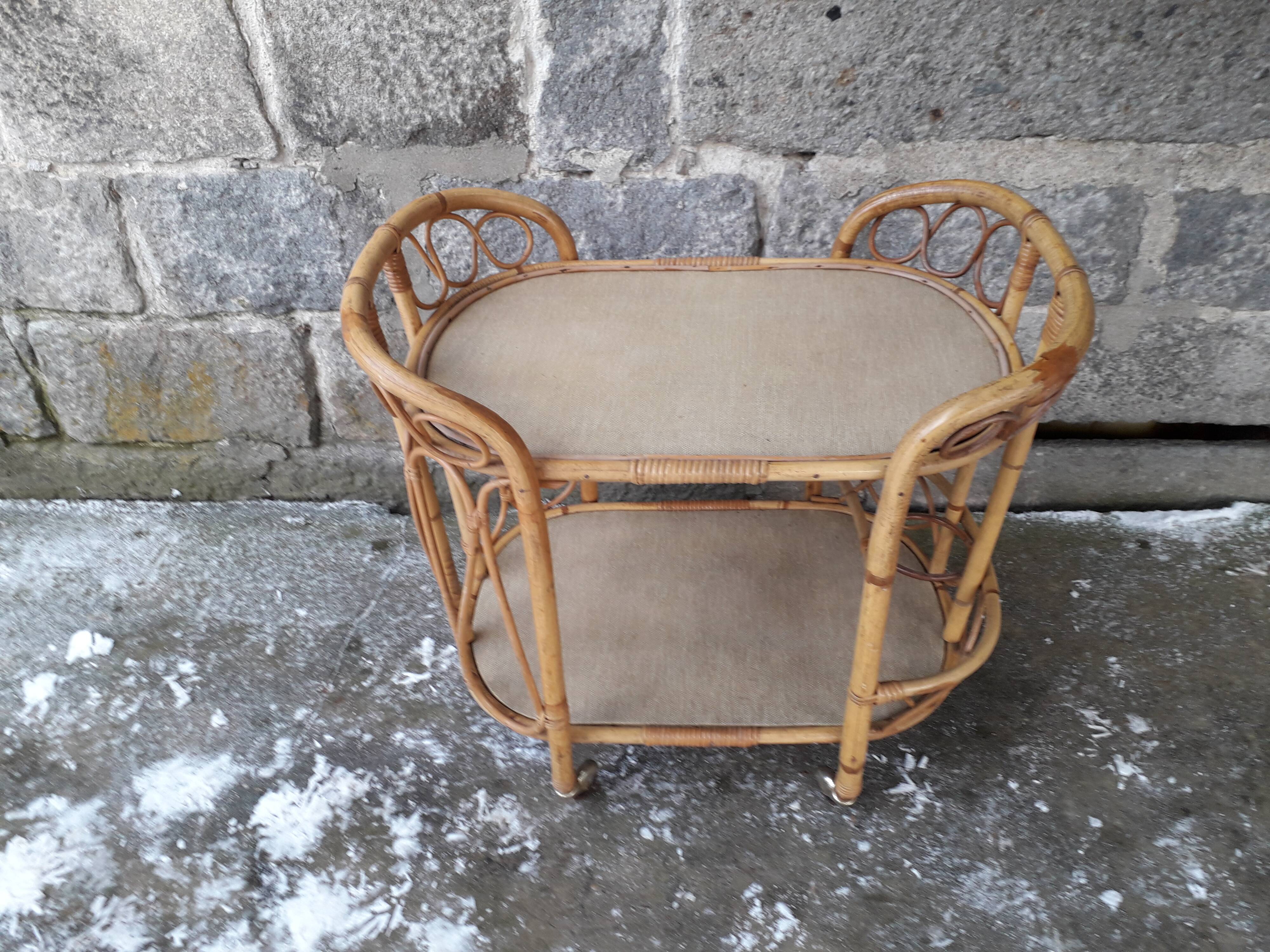 Rattan roller dessert