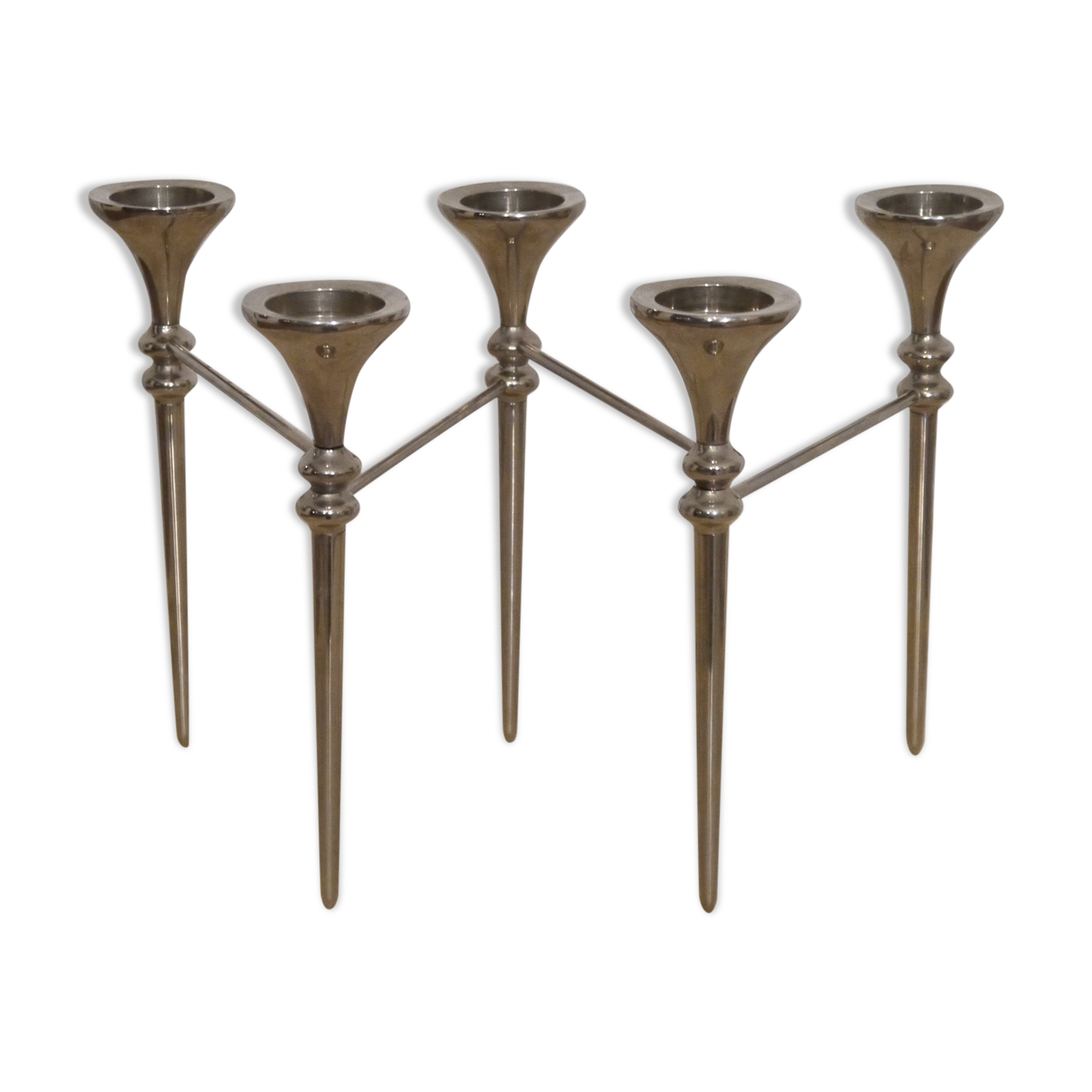 Vintage articulated candle holder 1970