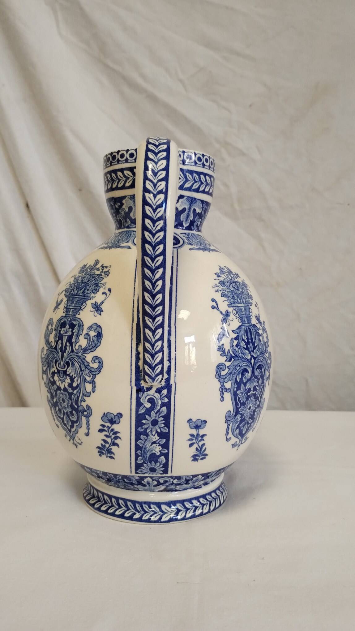 Earthenware pitcher from GIEN France