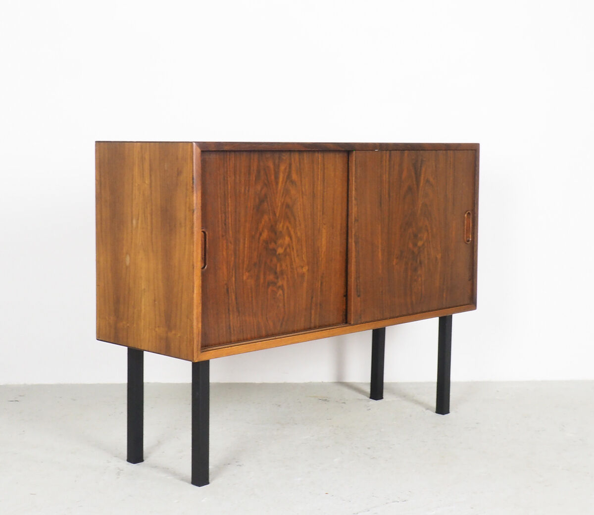 Danish rosewood sideboard with sliding doors HG furniture, 1960's