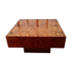 Elm magnifying glass coffee table