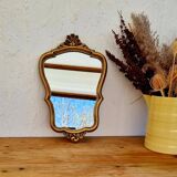 Baroque golden mirror