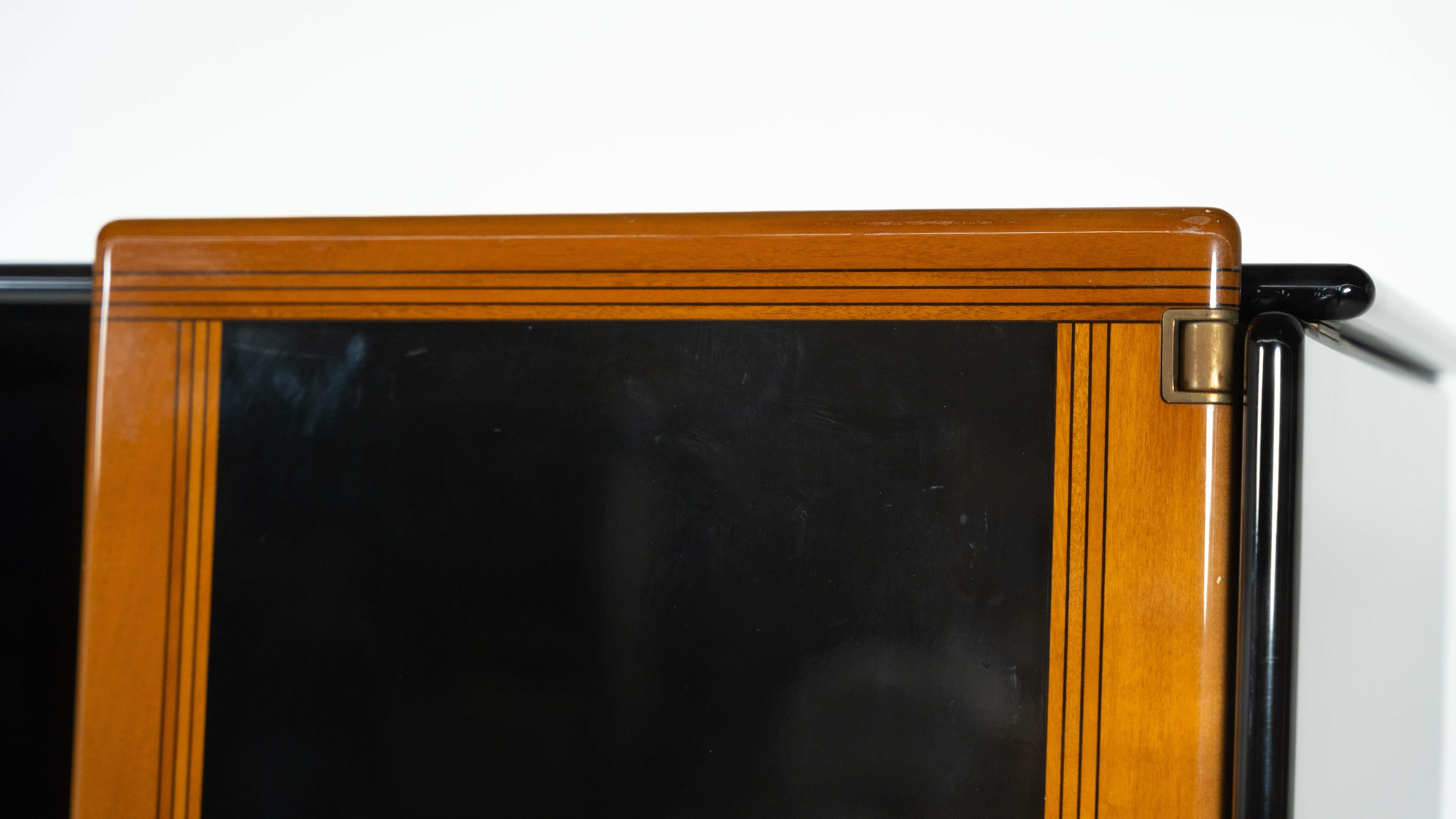 Library/Display Cabinet Artona modern mid-century by Afra and Tobia Scarpa, Maxalto