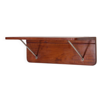 Vintage wooden shelf from the 1950s