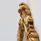 French Louis XV style shell mirror in wood and plaster, France