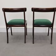 Chaises à manger danoise du milieu du siècle de Poul Jeppesens Møbelfabrik années 1960