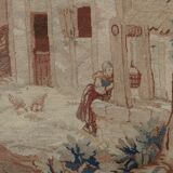 French needlepoint tapestry 1900